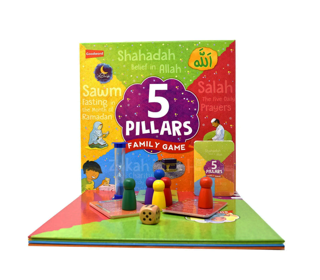 5 Pillars Family Game Ages 5+ GOODWORD