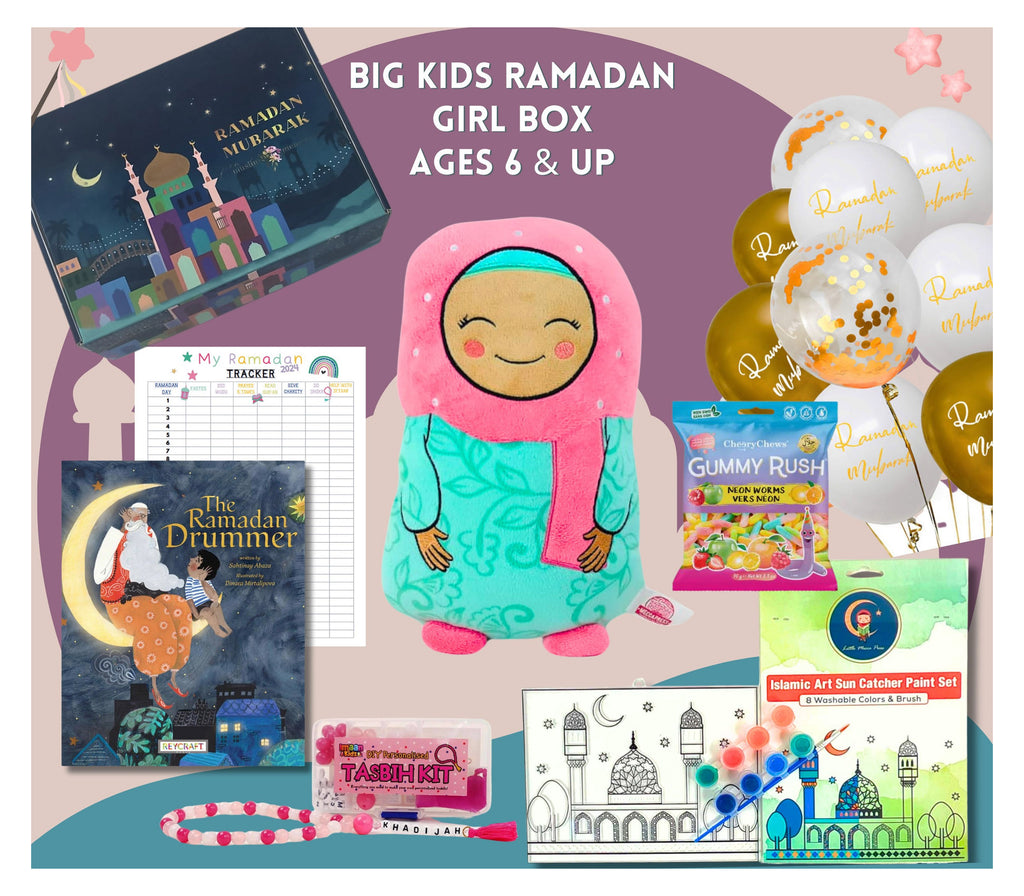 Big Kids Ramadan Girl Box Ages 6 & up Muslim Memories