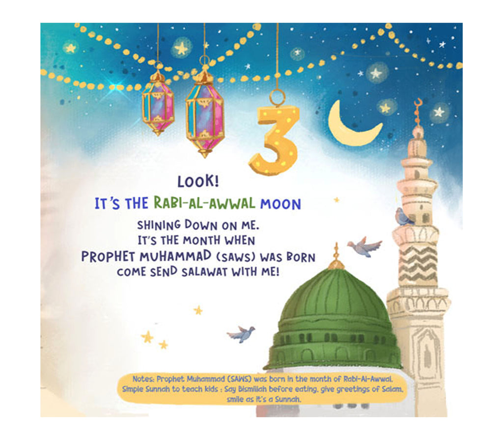 It's The Moon My First Book Of Islamic Months Little Hibba