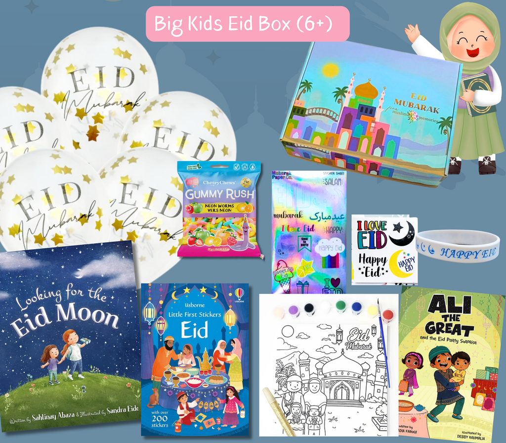 Big Kids Eid Box (Ages 6-10) Muslim Memories