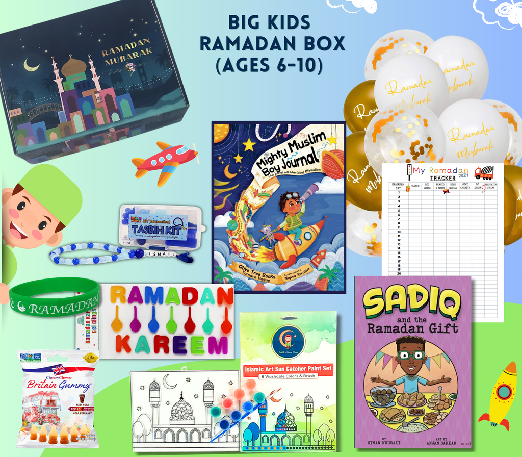 Pre-Order Big Kids Ramadan Boy Box 6 & up Muslim Memories