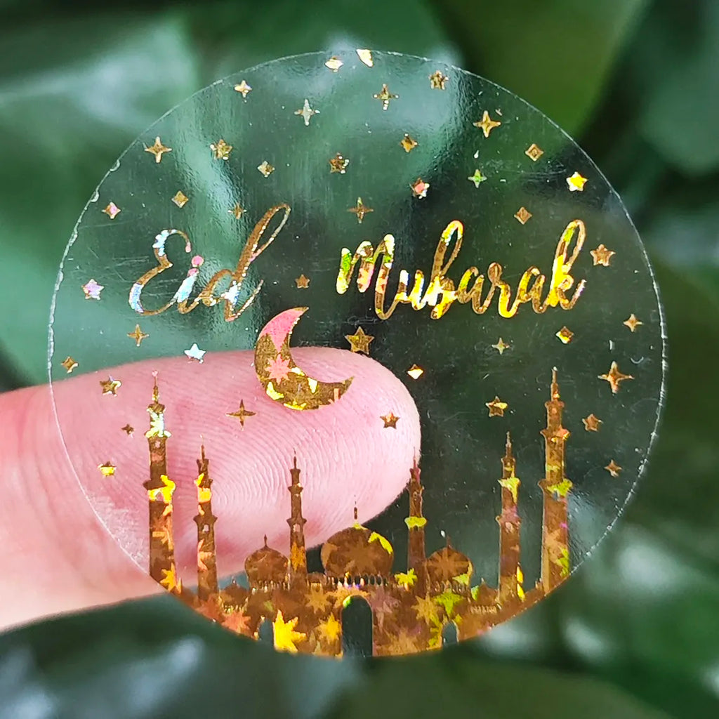 Eid Mubarak "Gold Mosque"Theme U-SHINE CRAFT CO.