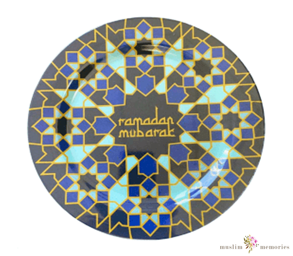 Ramadan Arabesque Melamine Dinner Plates Set of 4 Eid Creations