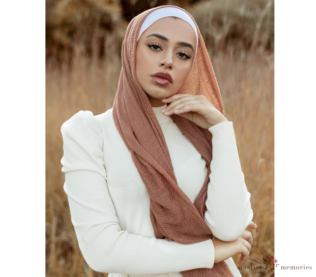 BISCUIT Premium Cotton Hijab Muslim Memories