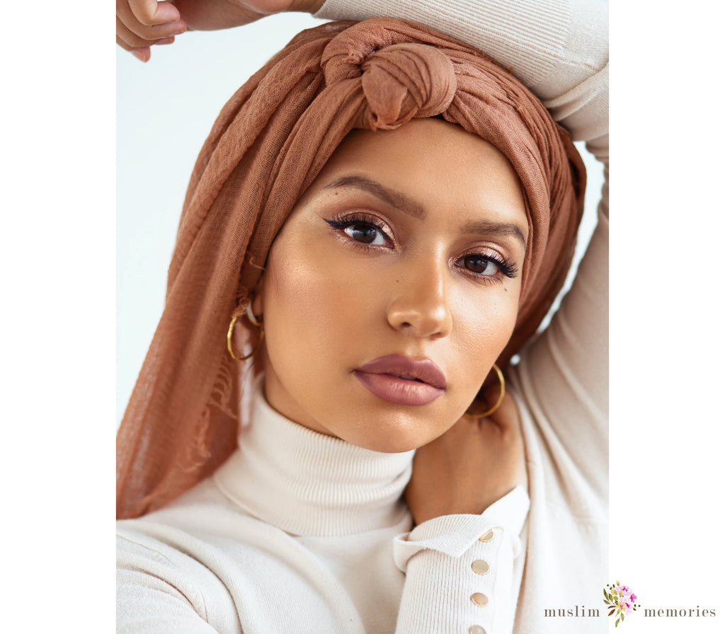 BISCUIT Premium Cotton Hijab Muslim Memories