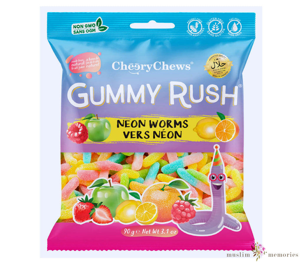 Gummy Rush Neon Worms GUMMY RUSH