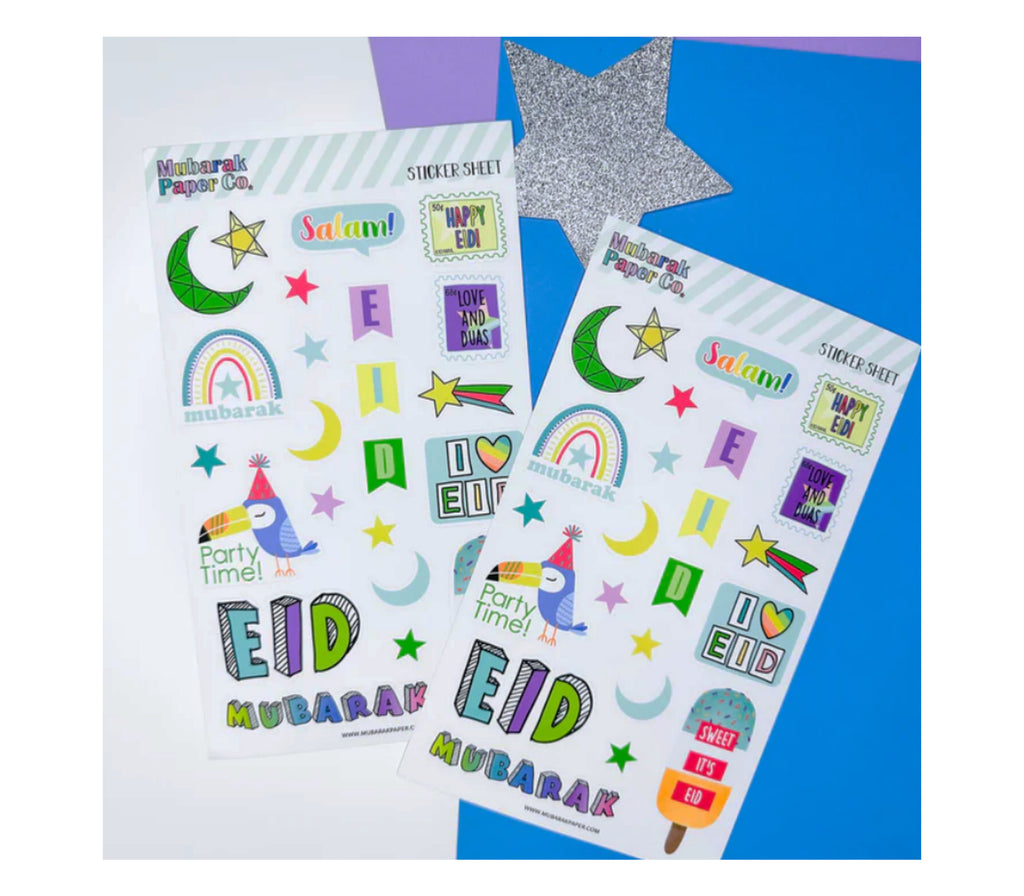 Copy of Eid Gift Tag Stickers Mubarak Paper Co.