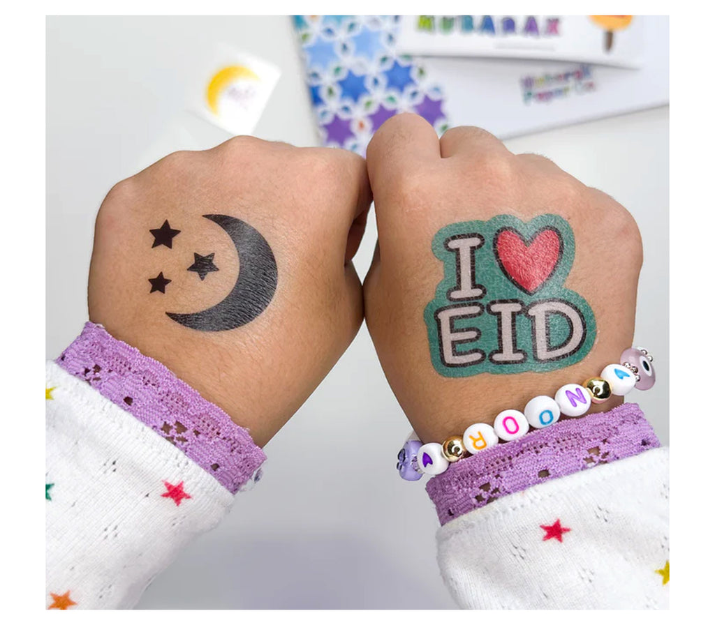 Eid Temporary Tattoos Mubarak Paper Co.