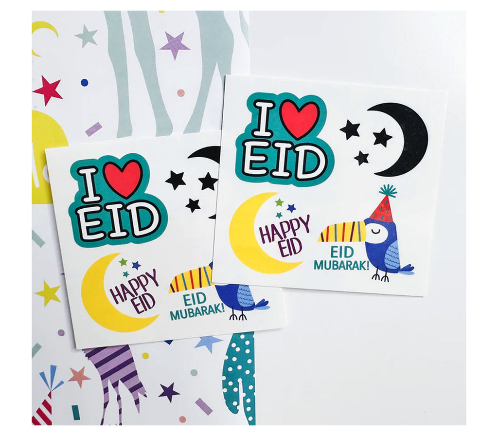 Eid Temporary Tattoos Mubarak Paper Co.