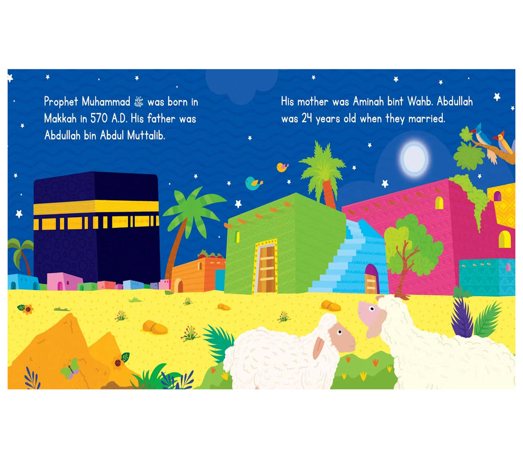 The Birth of Prophet Muhammad Board Book Muslim Memories