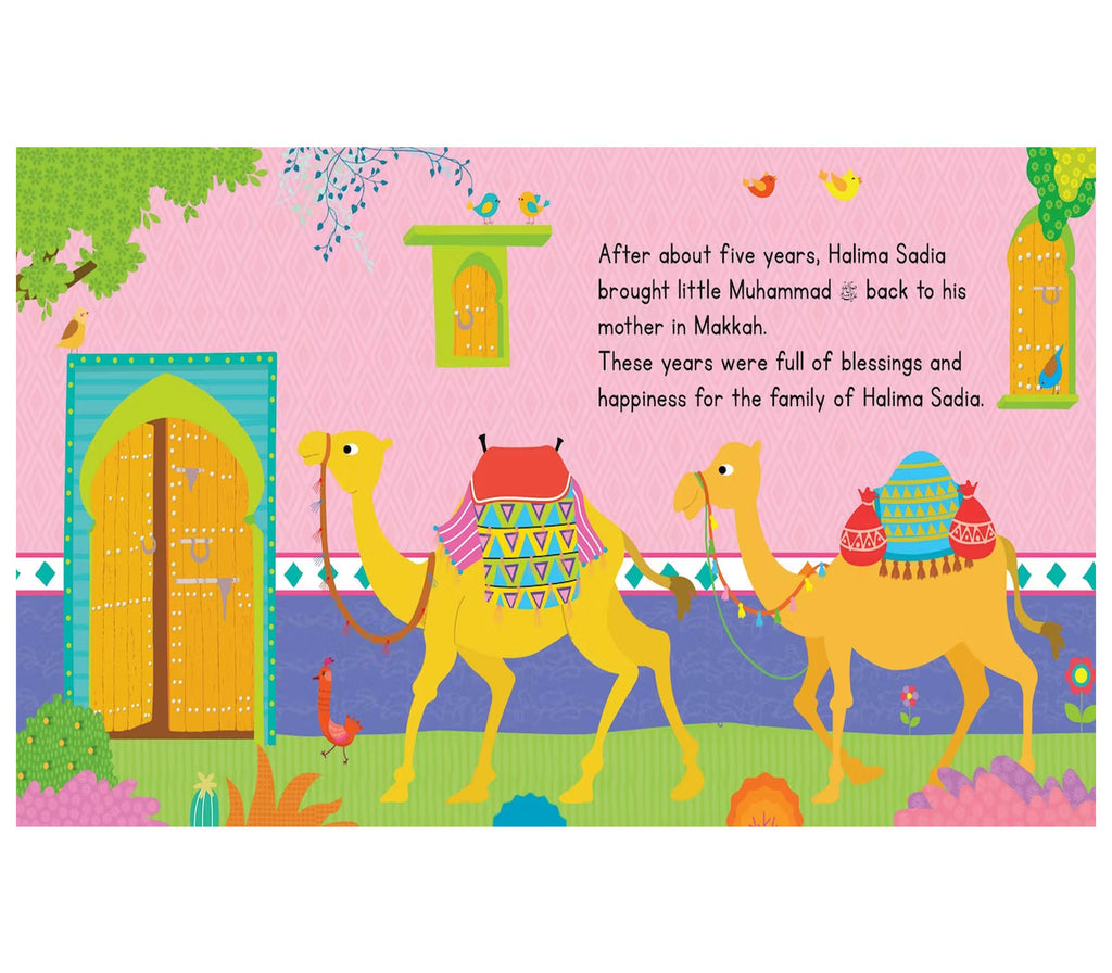 The Birth of Prophet Muhammad Board Book Muslim Memories