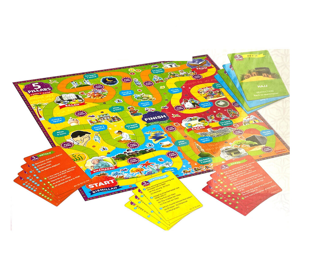 5 Pillars Family Game Ages 5+ GOODWORD