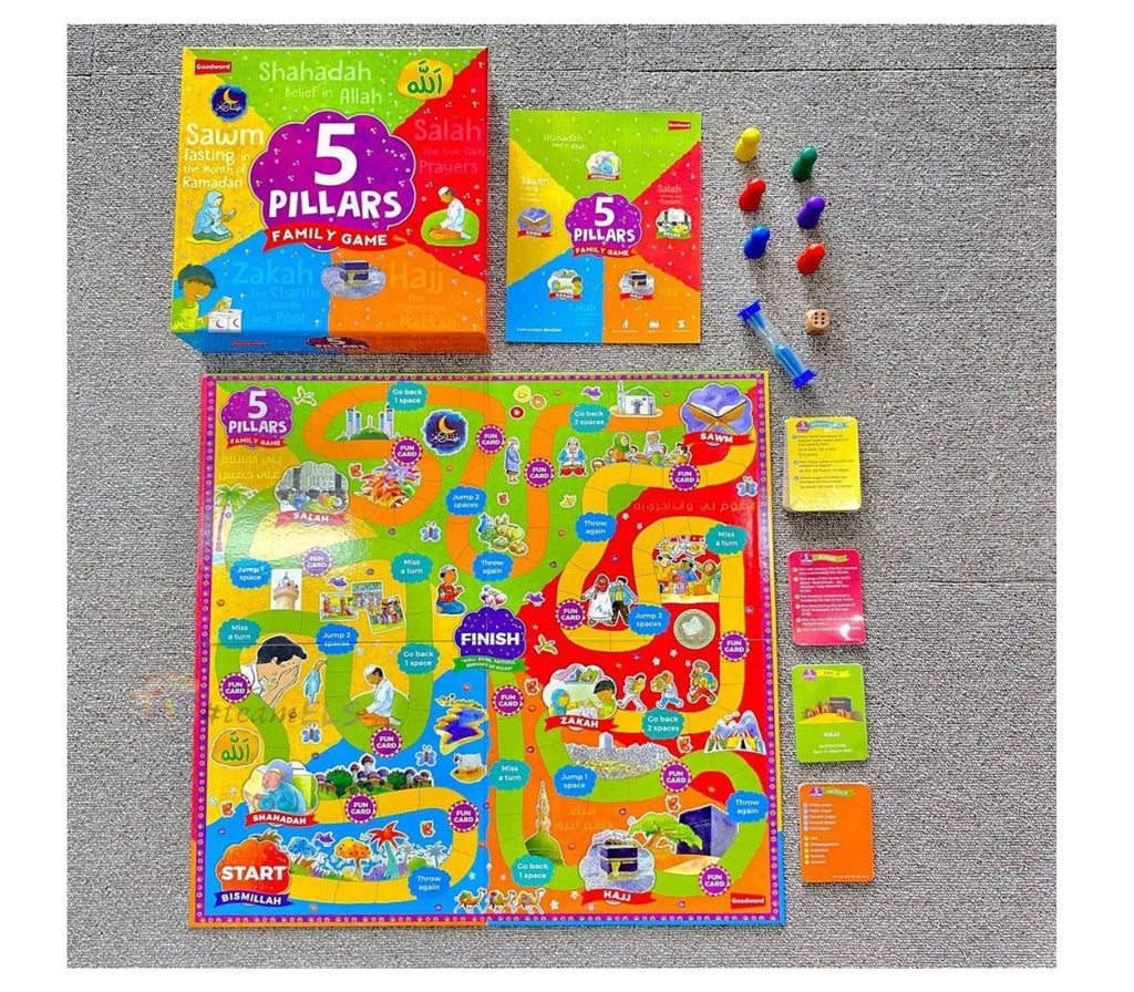 5 Pillars Family Game Ages 5+ GOODWORD