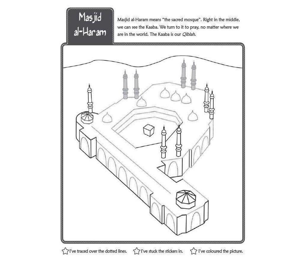 Makkah and Madinah Activity Book Kube publishing