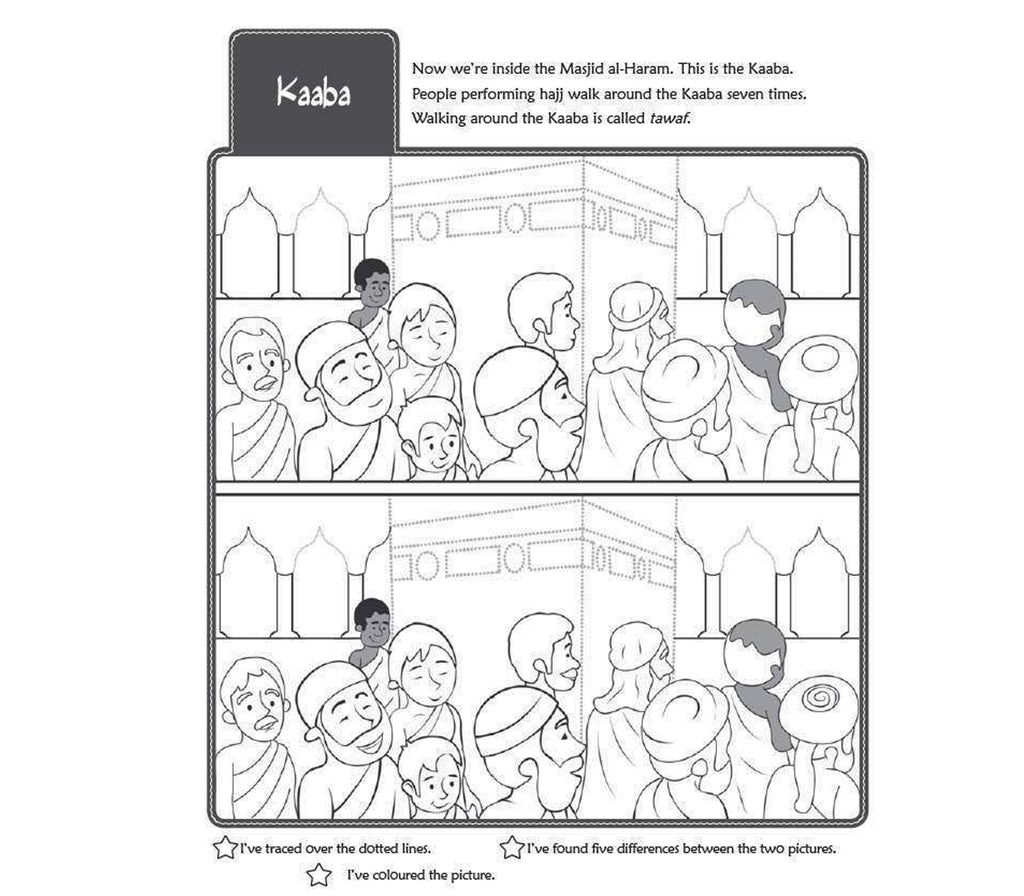 Makkah and Madinah Activity Book Kube publishing