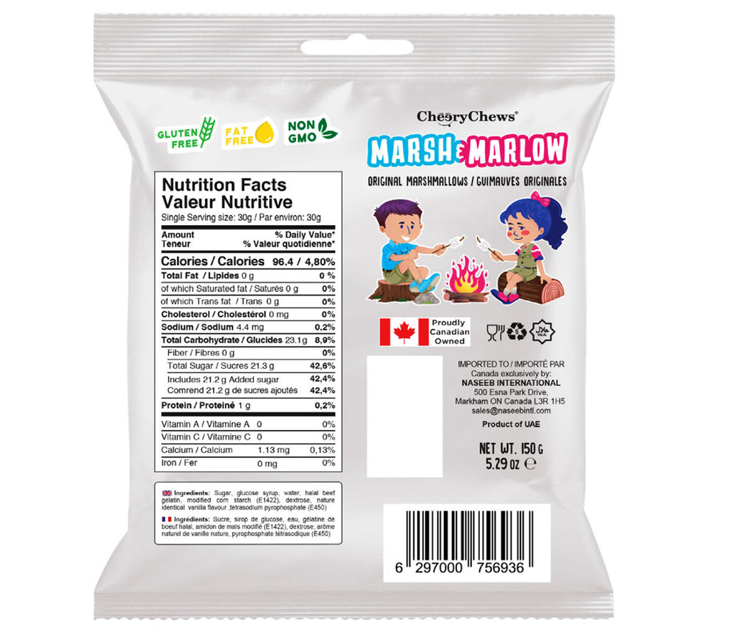 Marsh & Marlow Original Marshmallows Muslim Memories