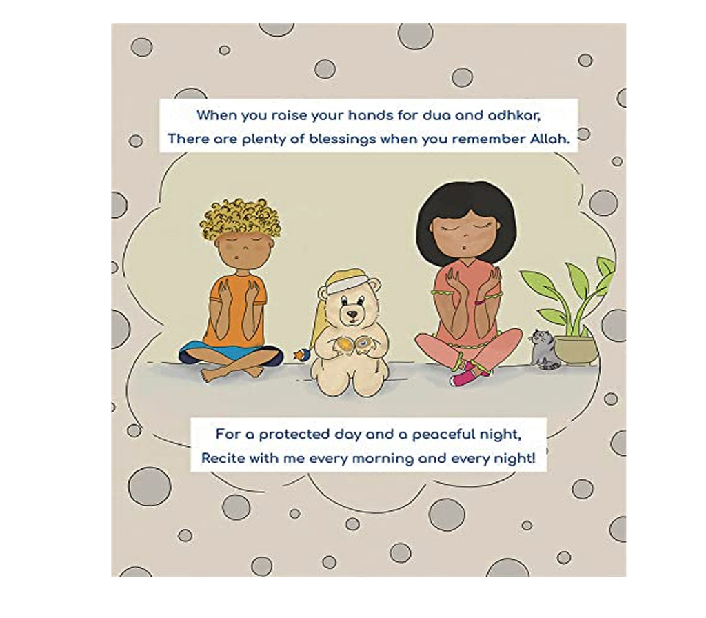 Dua Teddy Bear and Book Dua Bear