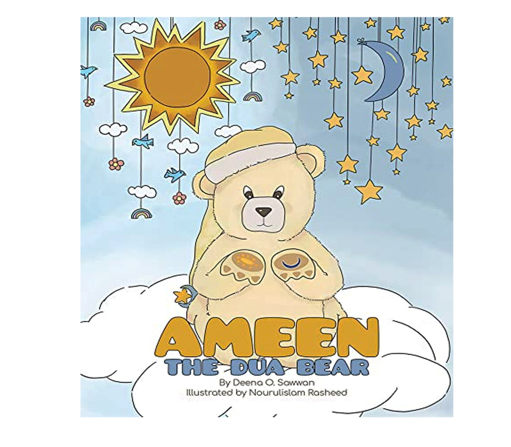 Dua Teddy Bear and Book Dua Bear