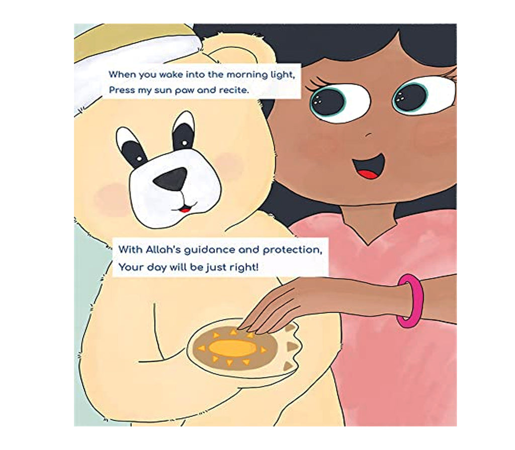 Dua Teddy Bear and Book Dua Bear