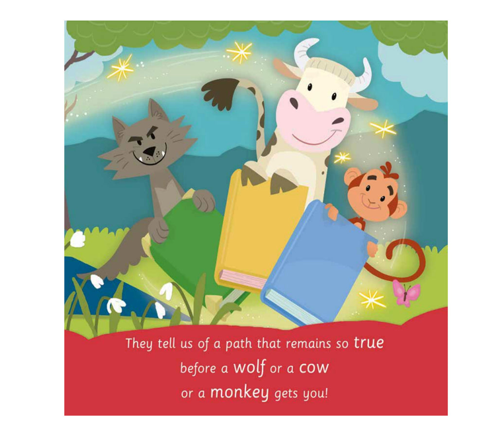 The Monkey The Cow and The Wolf Kube publishing