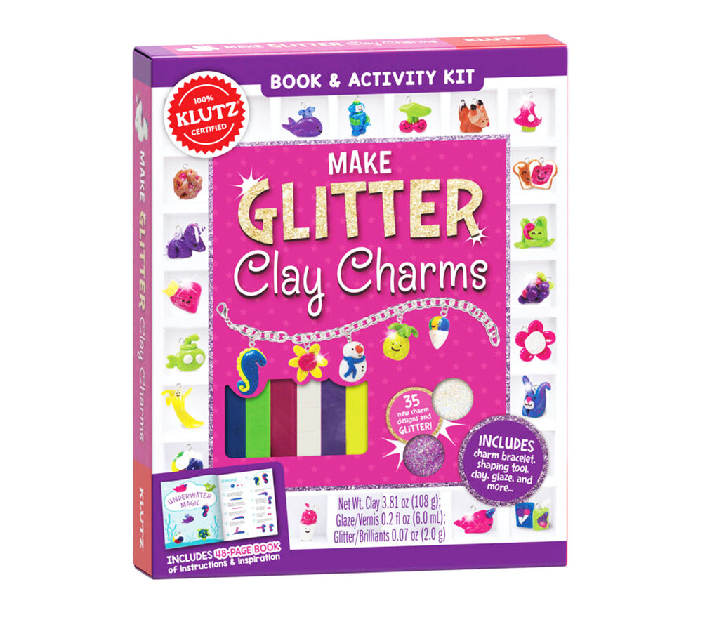 Klutz: Make Glitter Clay Charms SCHOLASTIC PUBLISHING