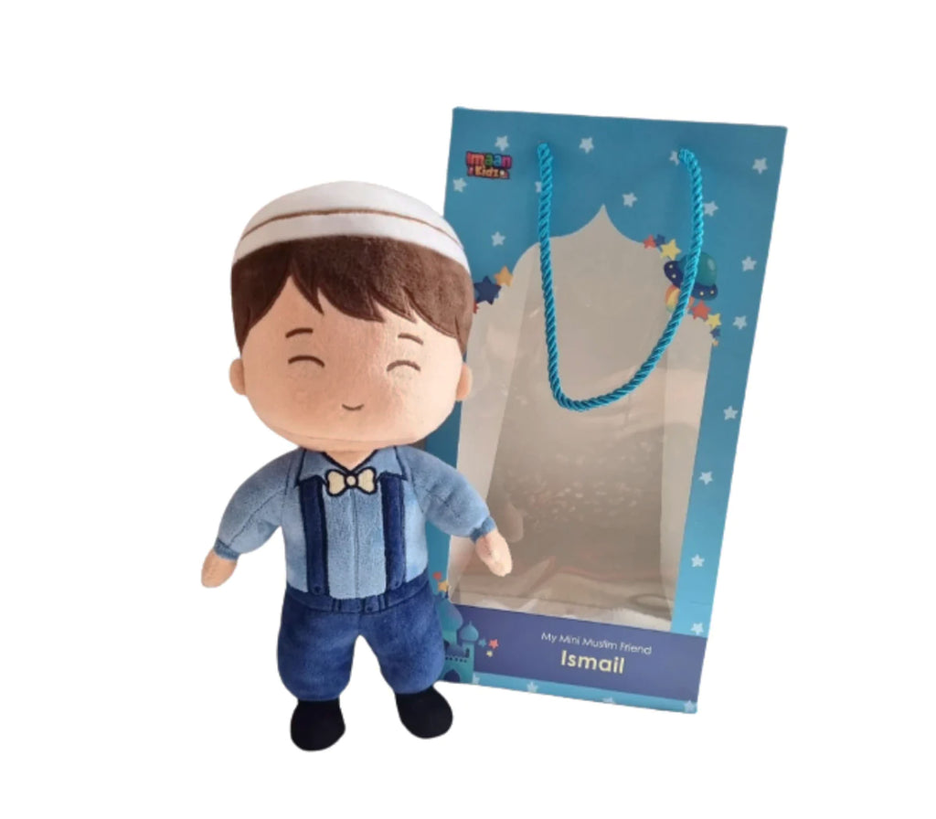 "Ismail" Muslim Doll with Gift Bag Muslim Memories