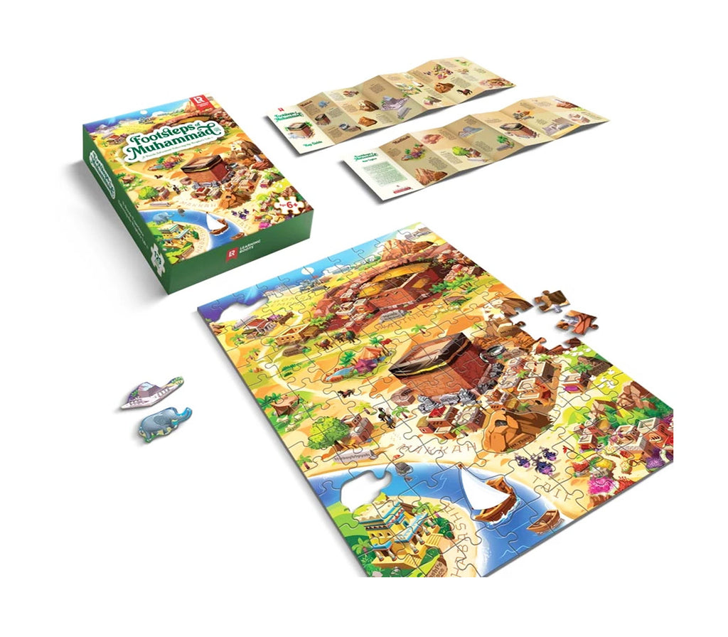 Footsteps of Muhammad (S) Puzzle Learning Roots