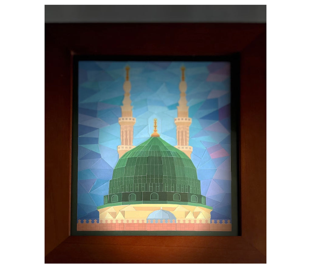 Masjid An-Nabawi Paint By Sticker Activity Set Momin Explorers