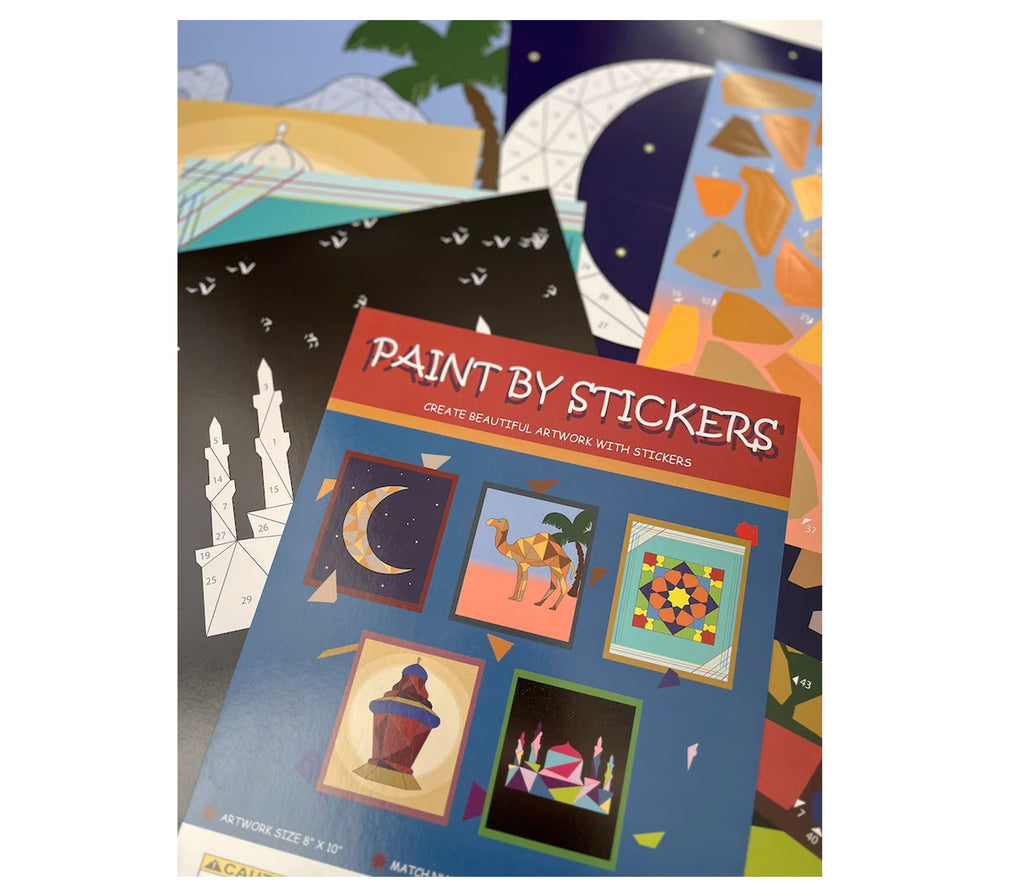 Paint By Sticker Kids Activity Set Momin Explorers