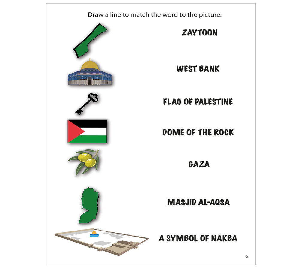 Palestine Activity Book Kube publishing