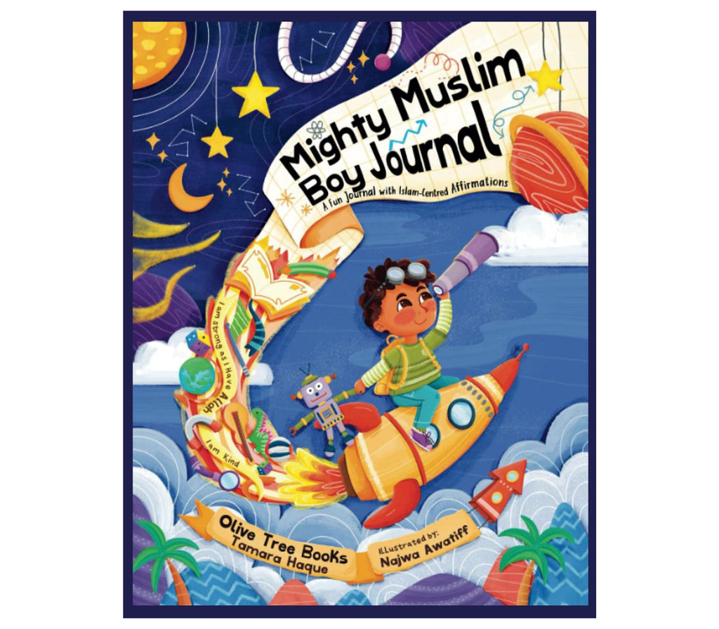 Mighty Muslim Boy Journal olive tree books
