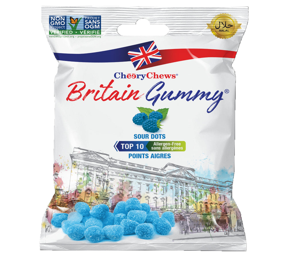 Sour Dots Britain Gummy