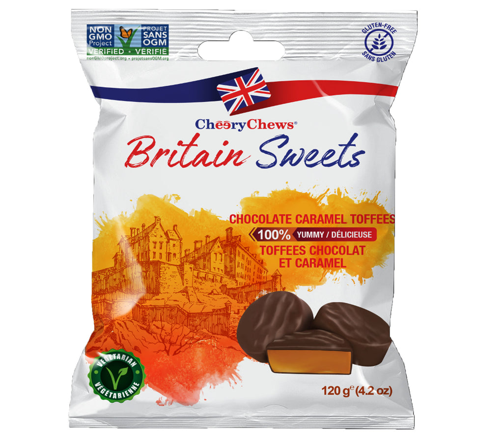 Chocolate Caramel Toffees Britain Sweets
