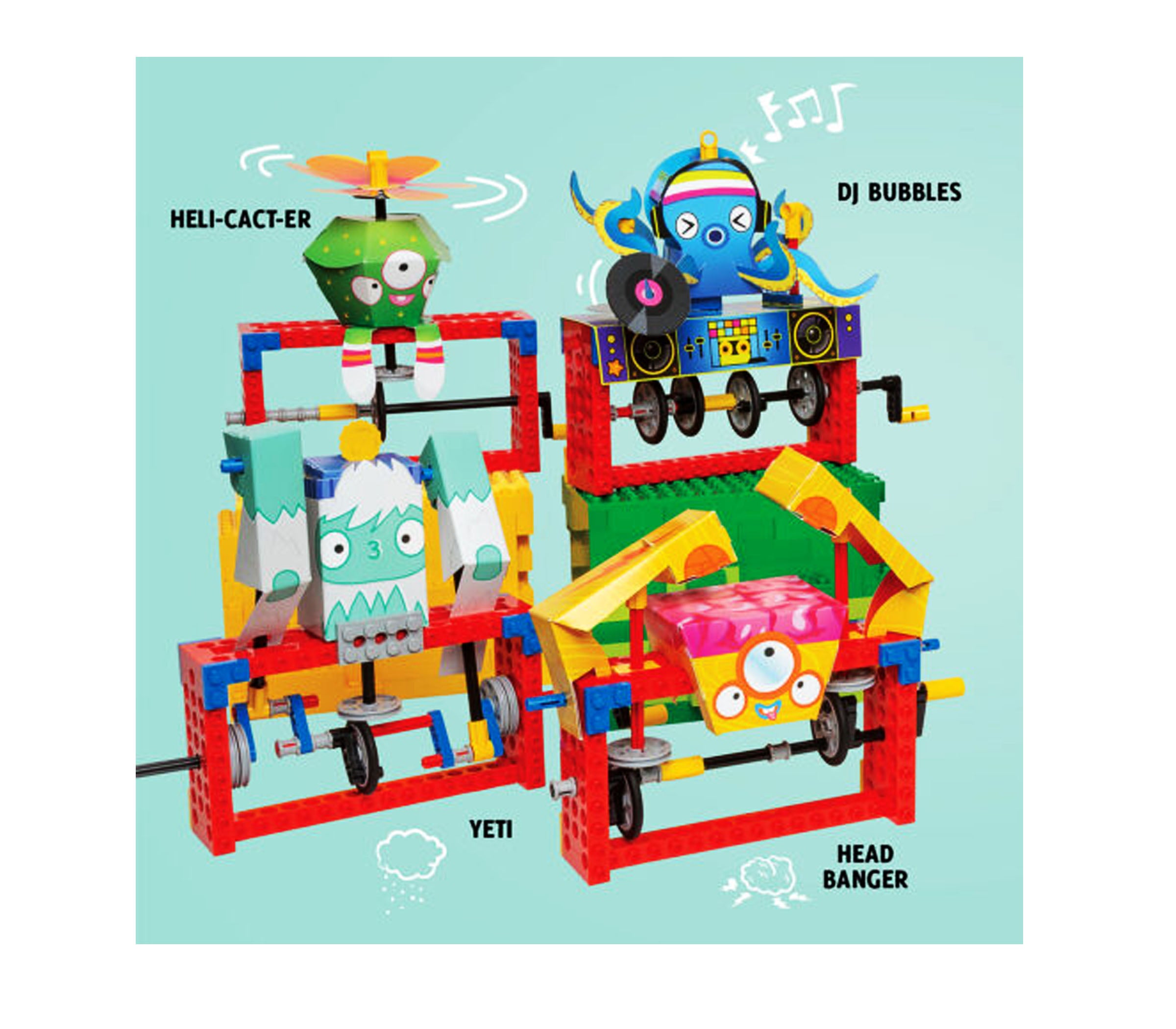 Klutz LEGO Gear Bots Muslim Memories