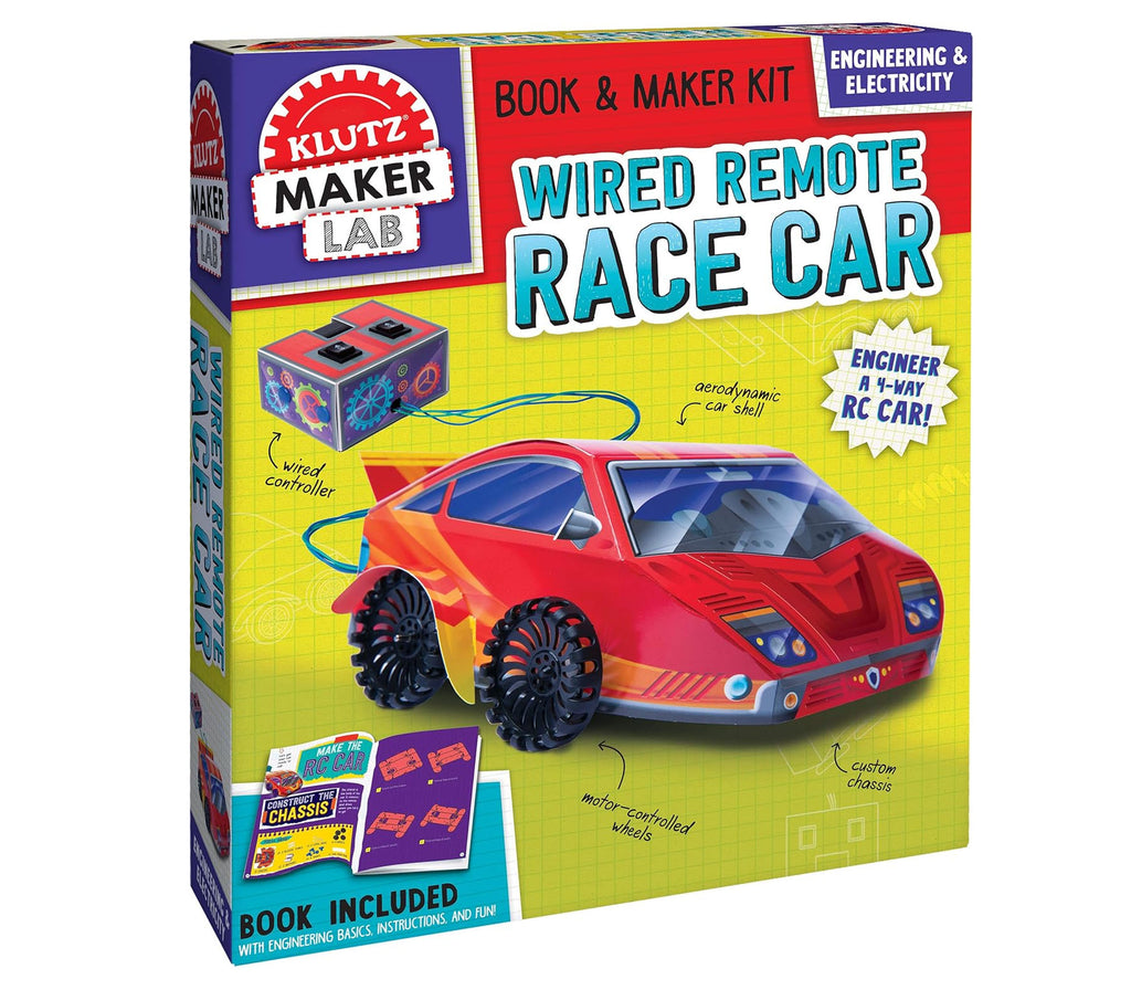 Klutz: Wired Remote Race Car SCHOLASTIC PUBLISHING