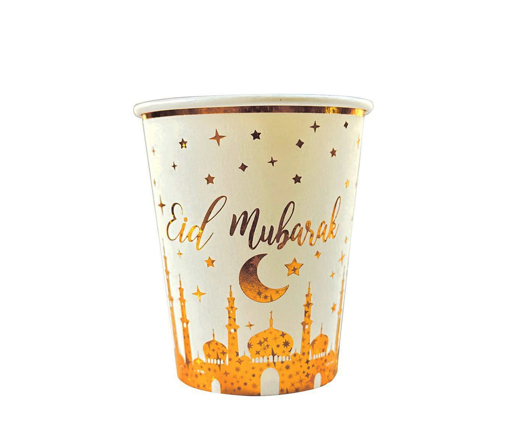 "Mosque Marble" Theme Paper Cups Muslim Memories