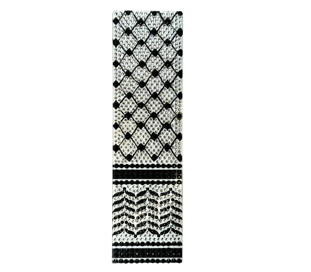 Kufiyyeh Acrylic Bookmark - Diamond Art Kit Kandeely