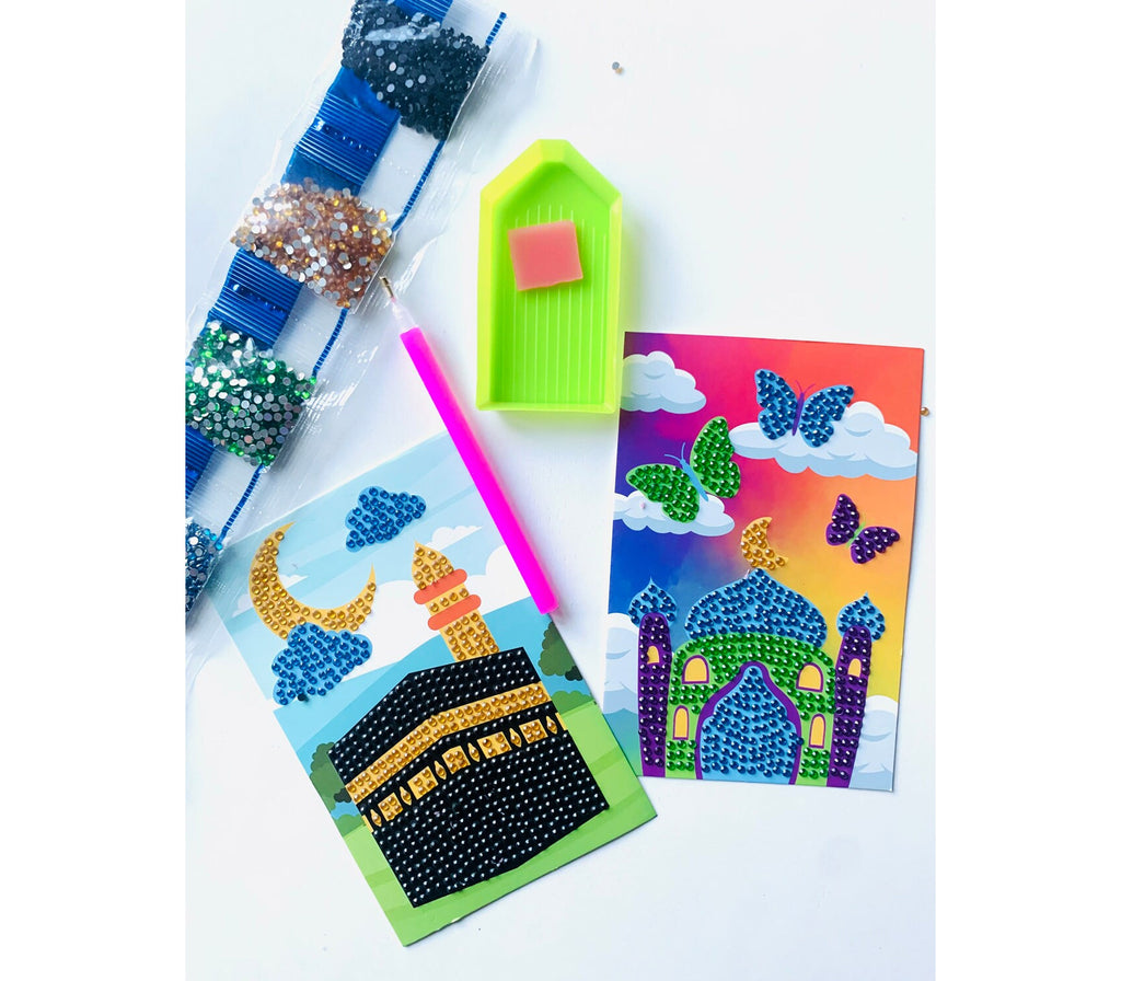 Little Muslim Diamond Painting Art Set of 2 Little Muslim Craft Corner