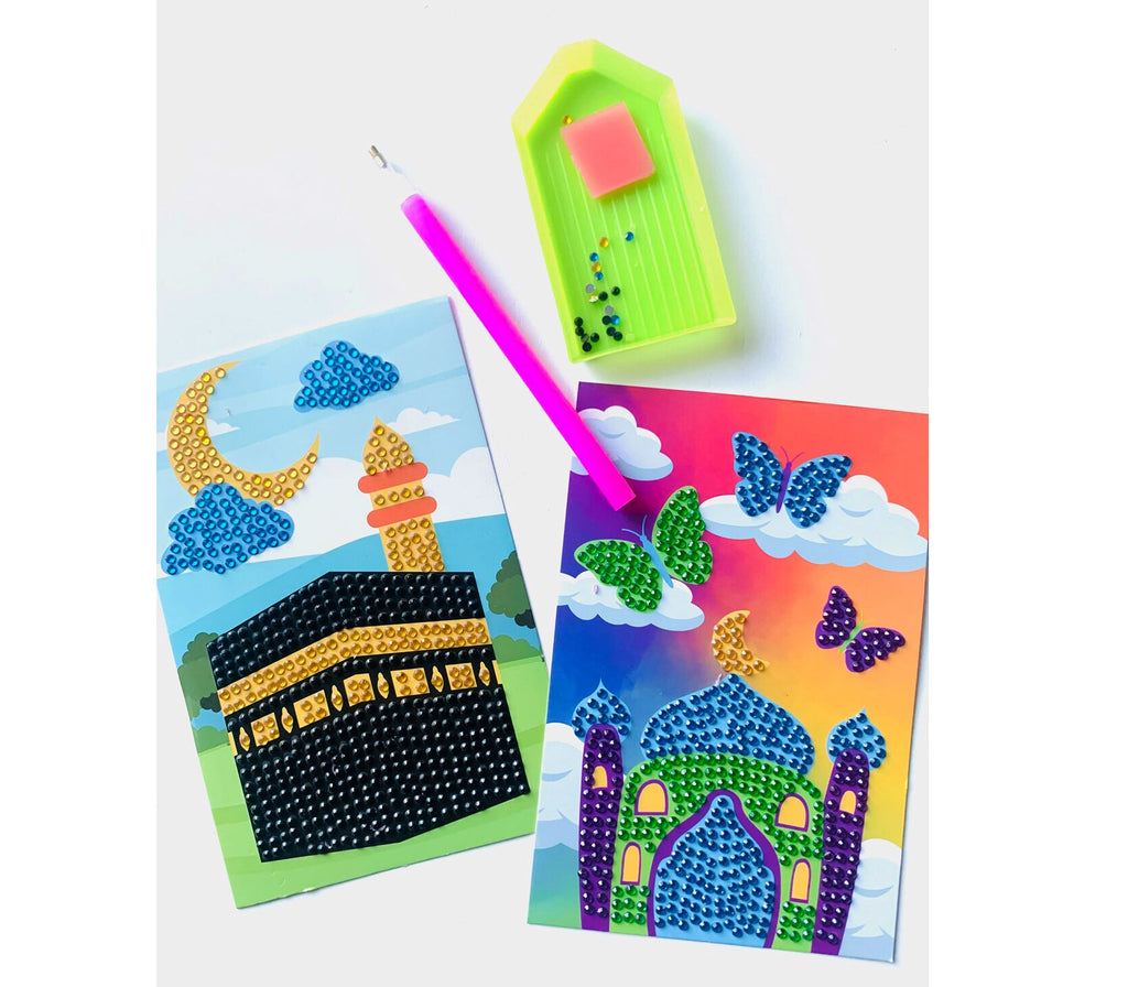Little Muslim Diamond Painting Art Set of 2 Little Muslim Craft Corner