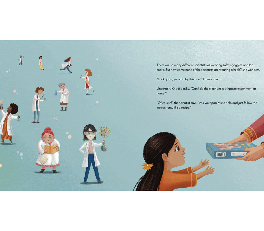 Khadija and the Elephant Toothpaste Experiment Second Story Press