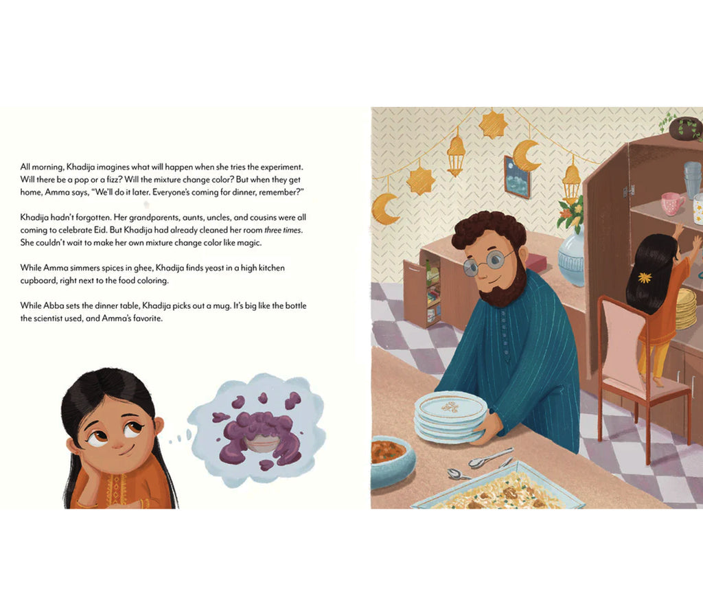 Khadija and the Elephant Toothpaste Experiment Second Story Press