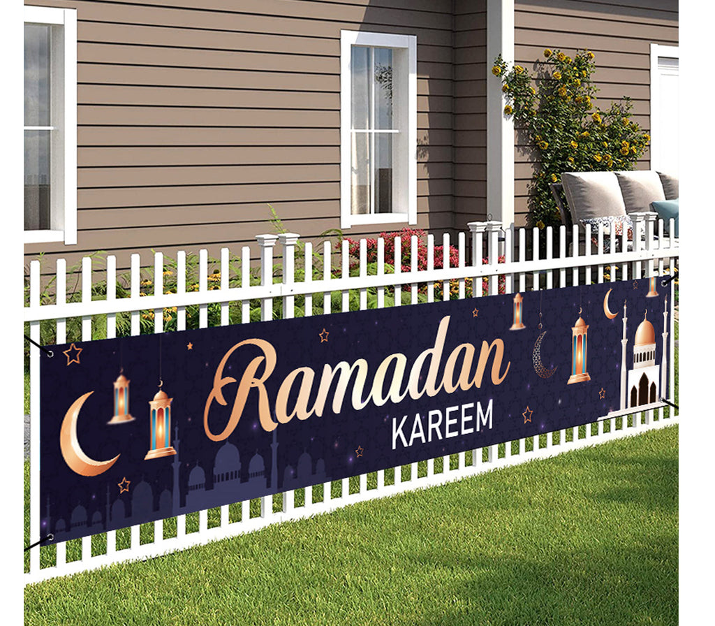 NEW Ramadan Kareem Long Hanging Banner U-SHINE CRAFT CO.