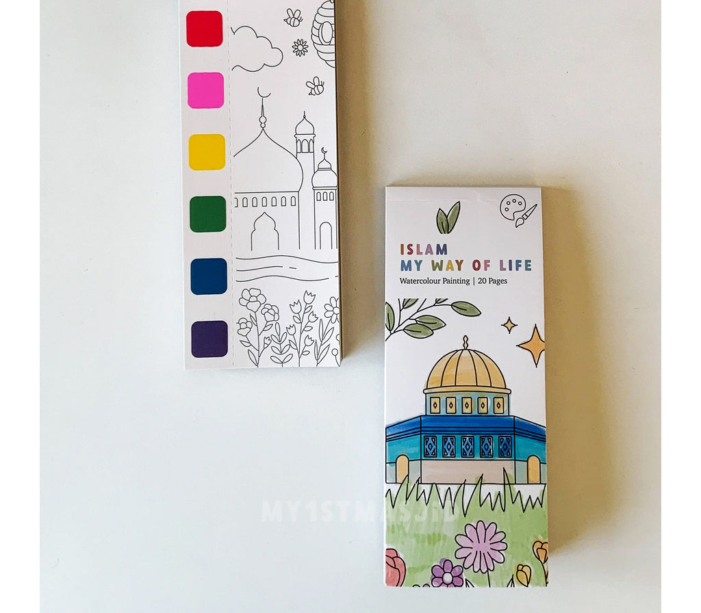 My1stMasjid Masjid Watercolour Book MY1ST MASJID