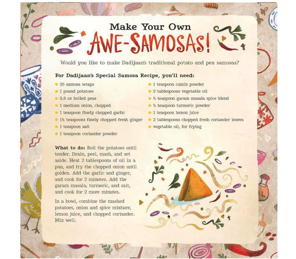 Awe-samosas! Hardcover | Picture Book Harper Collins Publishers