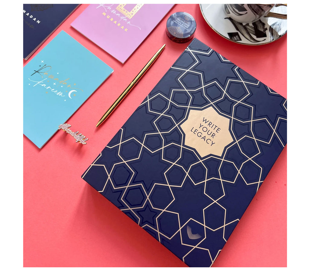 Ramadan Legacy Planner Luxury Gift Box: Planner & Engraved Pen - Night of Power towards faith