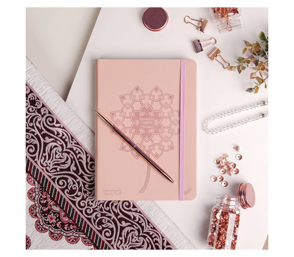 Ramadan Legacy Planner Gift Set "Rose" towards faith