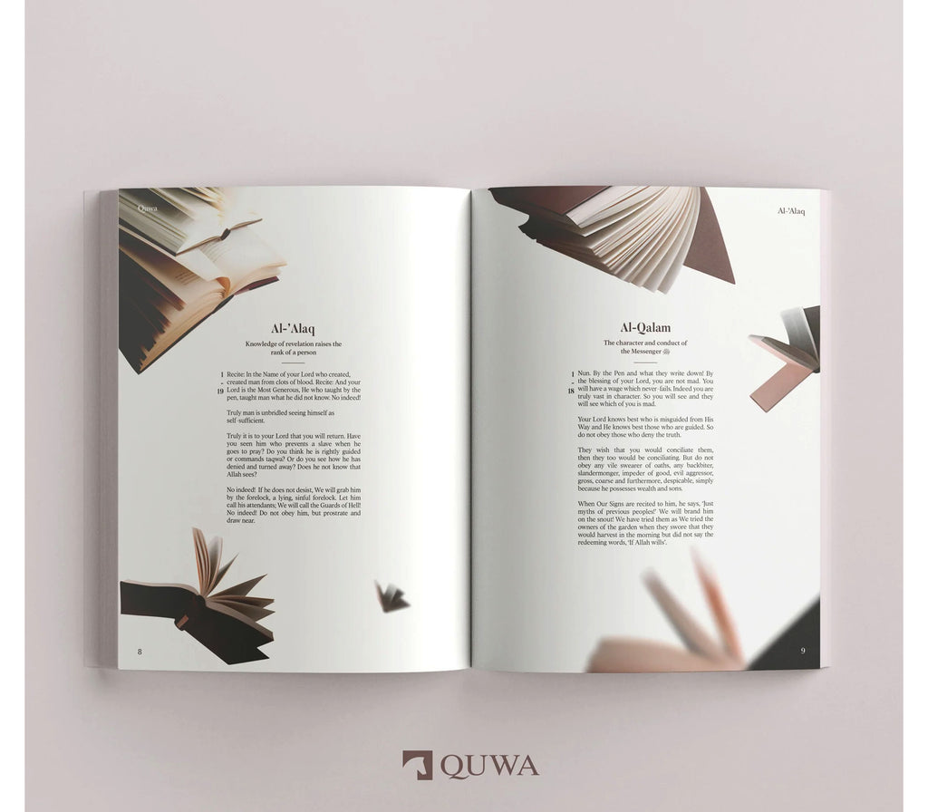 The Quran as Revealed Softcover Quwa