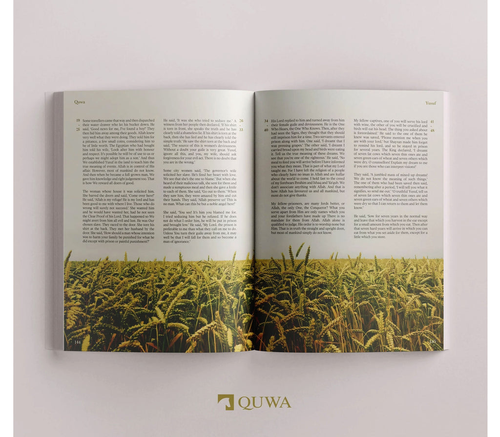 The Quran as Revealed Softcover Quwa