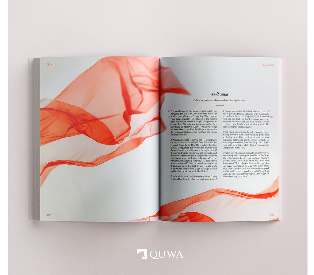 The Quran as Revealed Hardcover Quwa