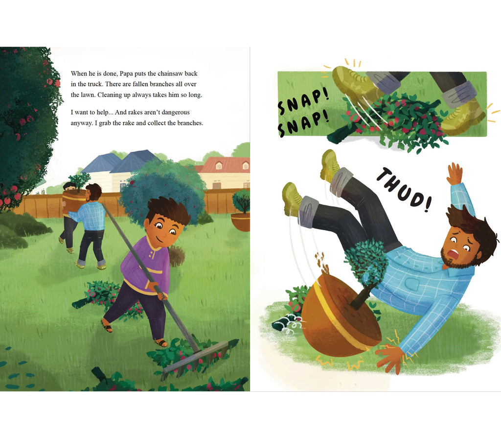 Dawud Helps Ruqaya's bookshelf